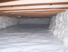 Insulated crawlspace