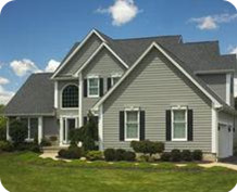 House with new windows and siding